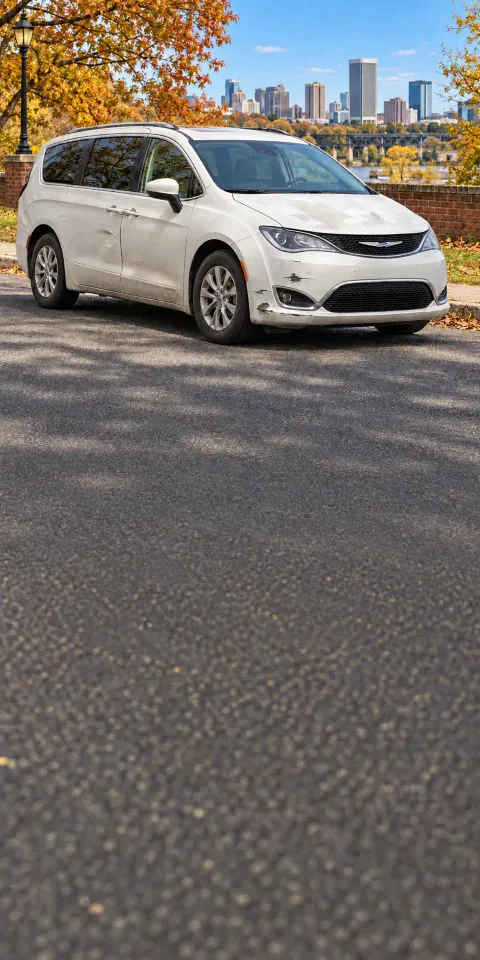 Illustrative worn and more vehicle in the Richmond area
